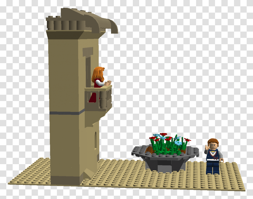 Juliet Drawing Balcony Romeo And Juliet Balcony Scene Lego, Person, Human, Hydrant, Fire Hydrant Transparent Png