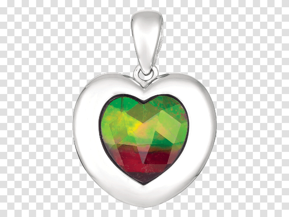 Juliet Sterling Silver Heart Pendant By Korite Ammolite Locket, Accessories, Accessory, Jewelry, Gemstone Transparent Png