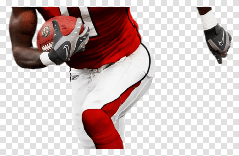 Julio Jones Atlanta Falcons Stickpng Julio Jones In Falcons Uniform, Apparel, Helmet, Person Transparent Png
