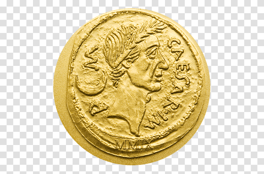 Julius Caesar Cit Coin Invest Trust Ag B, Gold, Rug, Money Transparent Png