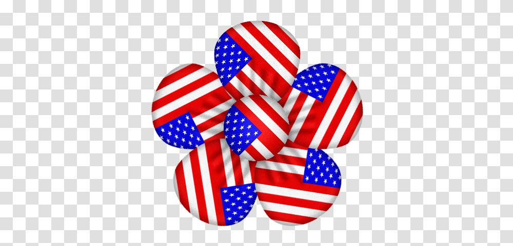 July Clip Art, Flag, American Flag, Heart Transparent Png