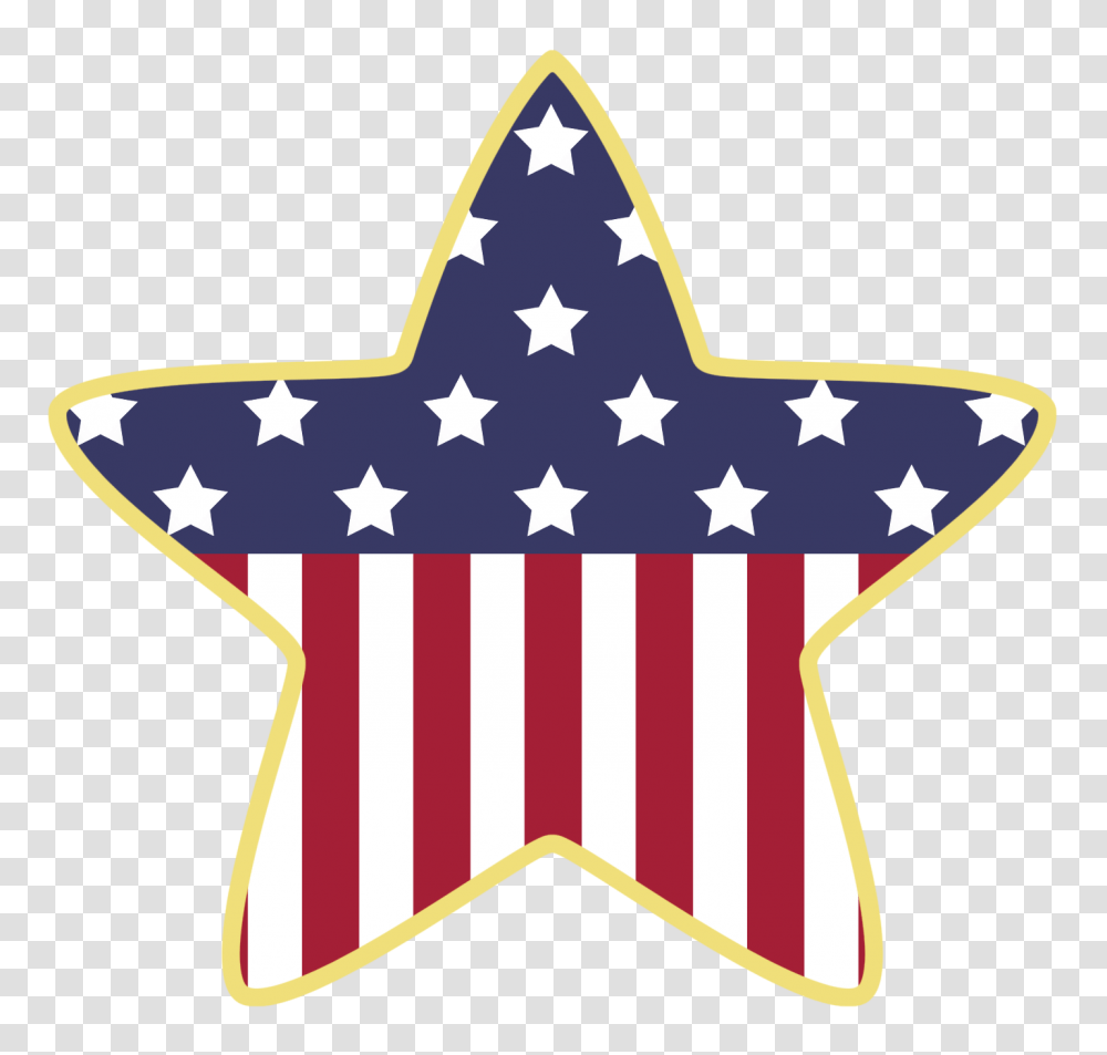 July Clip Art Star, Star Symbol, Flag, Logo Transparent Png