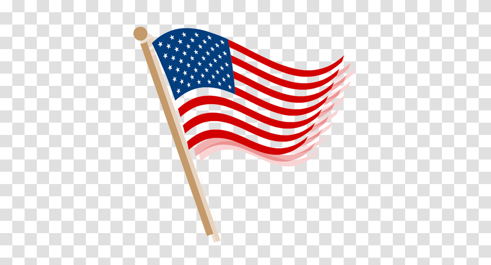 July Cliparts, Flag, American Flag Transparent Png