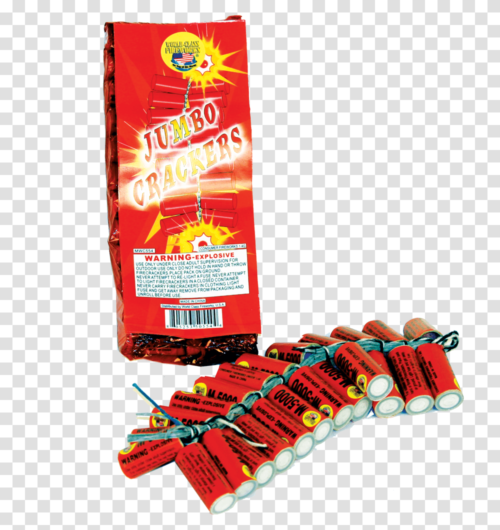 Jumbo Cracker String Sock, Food, Candy Transparent Png