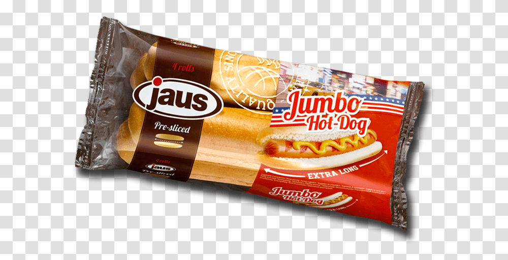 Jumbo Hot Dog Jaus Jumbo Hot Dog, Food, Bread, Snack, Bread Loaf Transparent Png