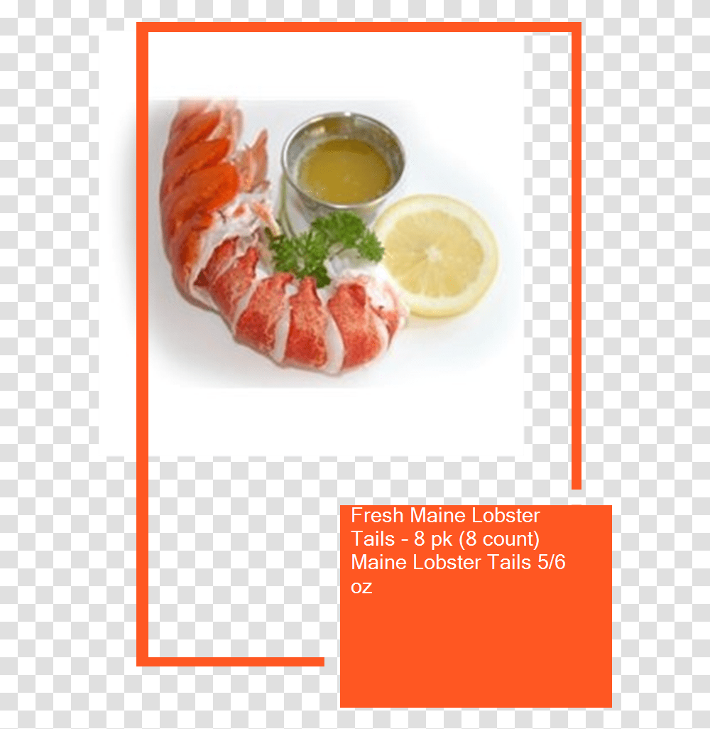 Jumbo Lobster Tails, Food, Seafood, Sea Life, Animal Transparent Png