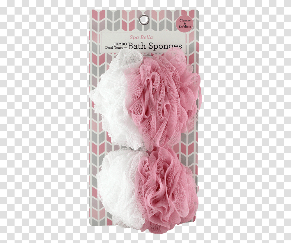 Jumbo Mesh Sponges Dual Texture With Elastic Lace, Sweets, Food, Confectionery Transparent Png
