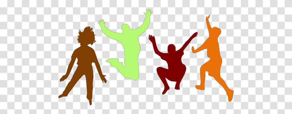 Jump Cliparts, Person, Leisure Activities, Frisbee, Silhouette Transparent Png