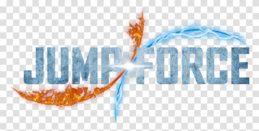 Jump Force Jump Force Logo, Outdoors, Fish, Animal, Flare Transparent Png