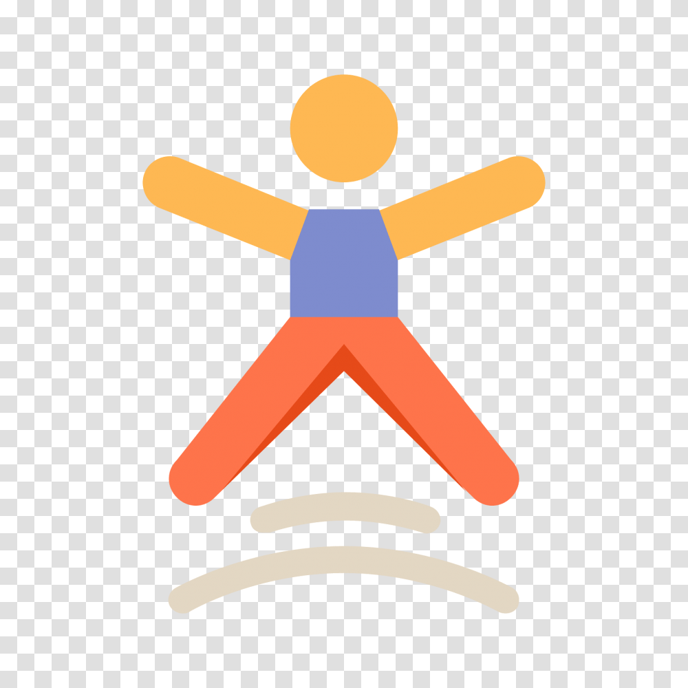 Jump Icon, Cross, Logo, Trademark Transparent Png