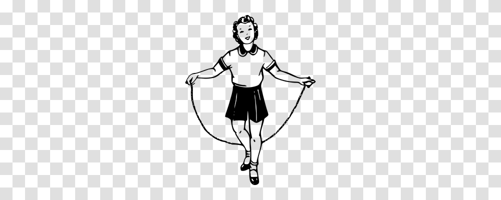 Jump Rope Person, Gray, World Of Warcraft Transparent Png