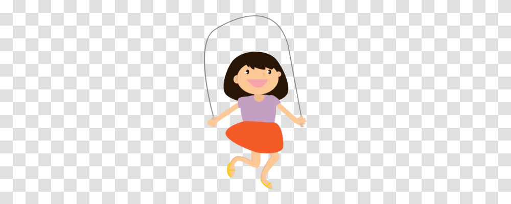 Jump Ropes Jumping Sports Cartoon, Toy, Doll, Girl, Female Transparent Png