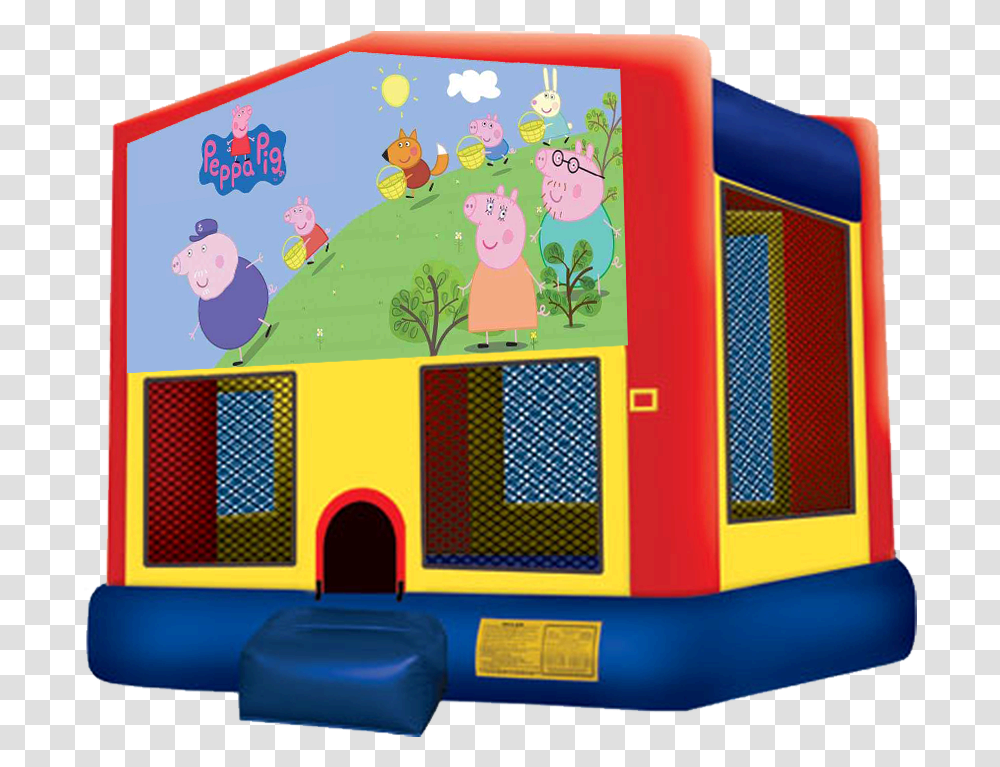 Jumper Bounce House, Bus, Vehicle, Transportation, Play Area Transparent Png