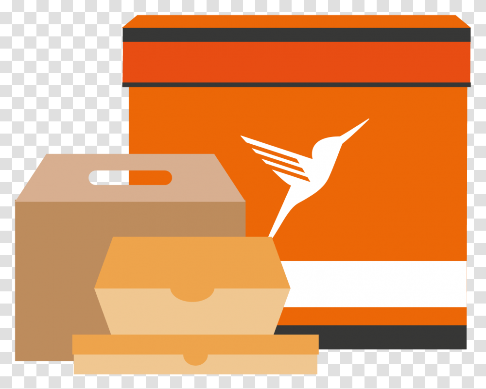 Jumping, Box, Bird, Animal, Cardboard Transparent Png