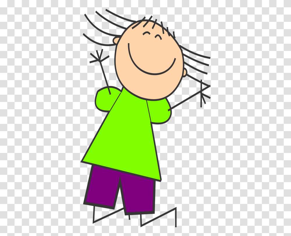 Jumping Child Drawing Cartoon Free Commercial Clipart, Hand Transparent Png