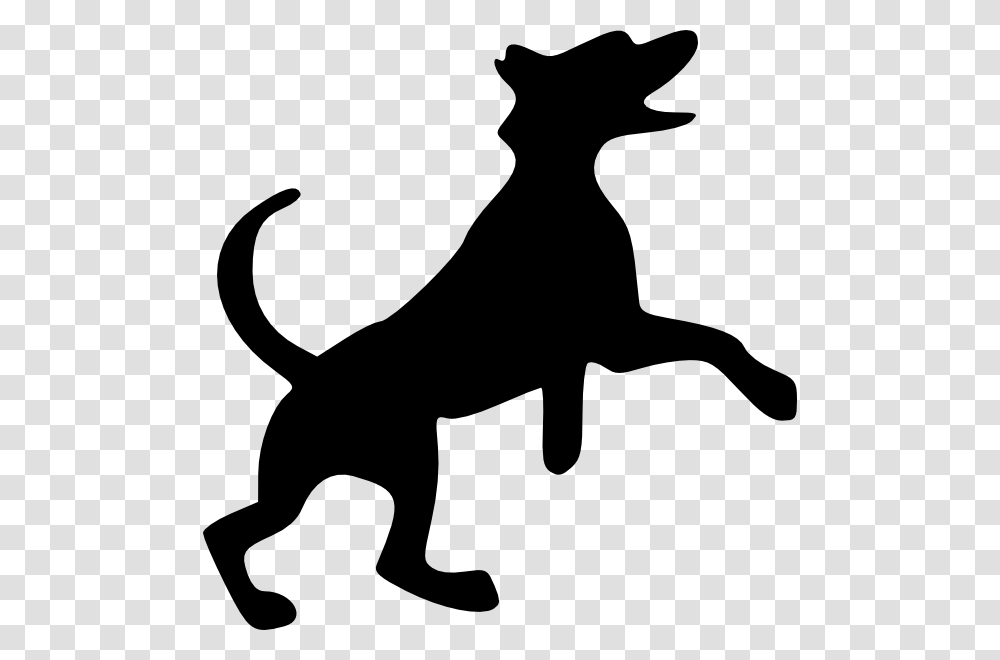 Jumping Dog Clip Art, Silhouette, Stencil, Pet, Animal Transparent Png