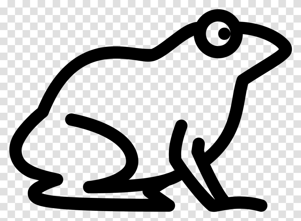 Jumping Frog Black And White Icone Sapo, Gray, World Of Warcraft Transparent Png