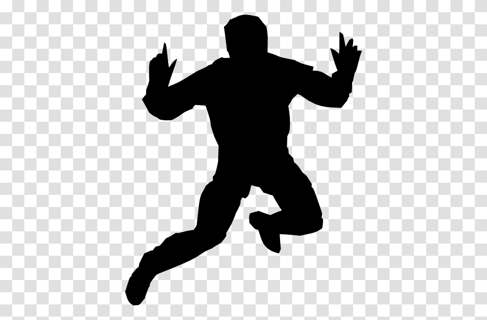 Jumping High Clip Art Free Vector, Silhouette, Person, Human, Ninja Transparent Png