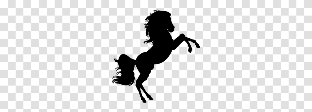 Jumping Horse Clip Art Silhouette, Gray, World Of Warcraft Transparent Png