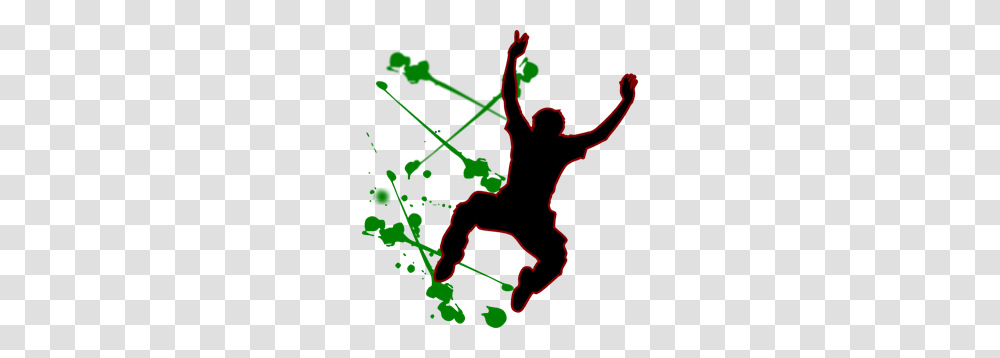 Jumping Man Clipart For Web, Cupid, Silhouette, Person, Leaf Transparent Png