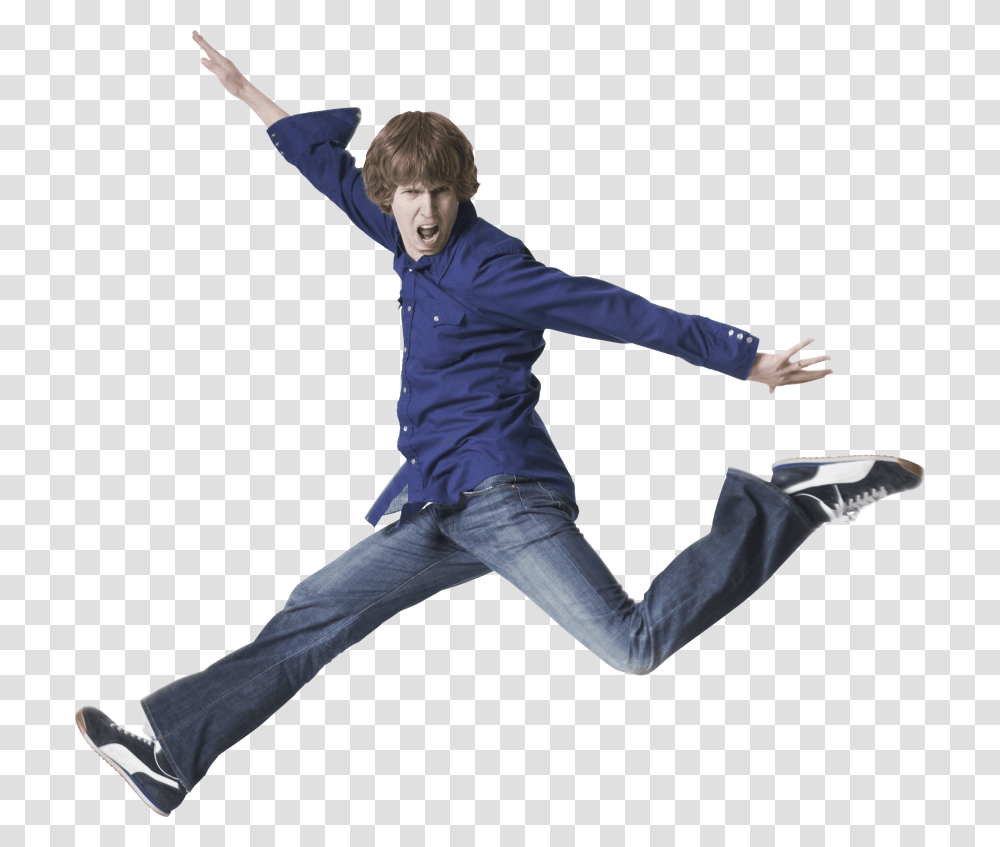 Jumping Man, Dance Pose, Leisure Activities, Person, Sleeve Transparent Png