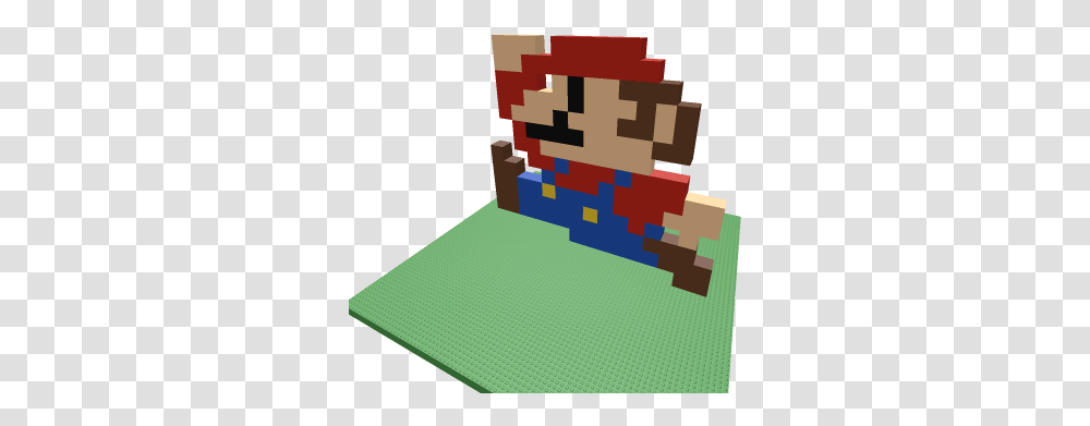 Jumping Mario By Paintomaniakjeja Roblox Illustration, Toy, Minecraft Transparent Png