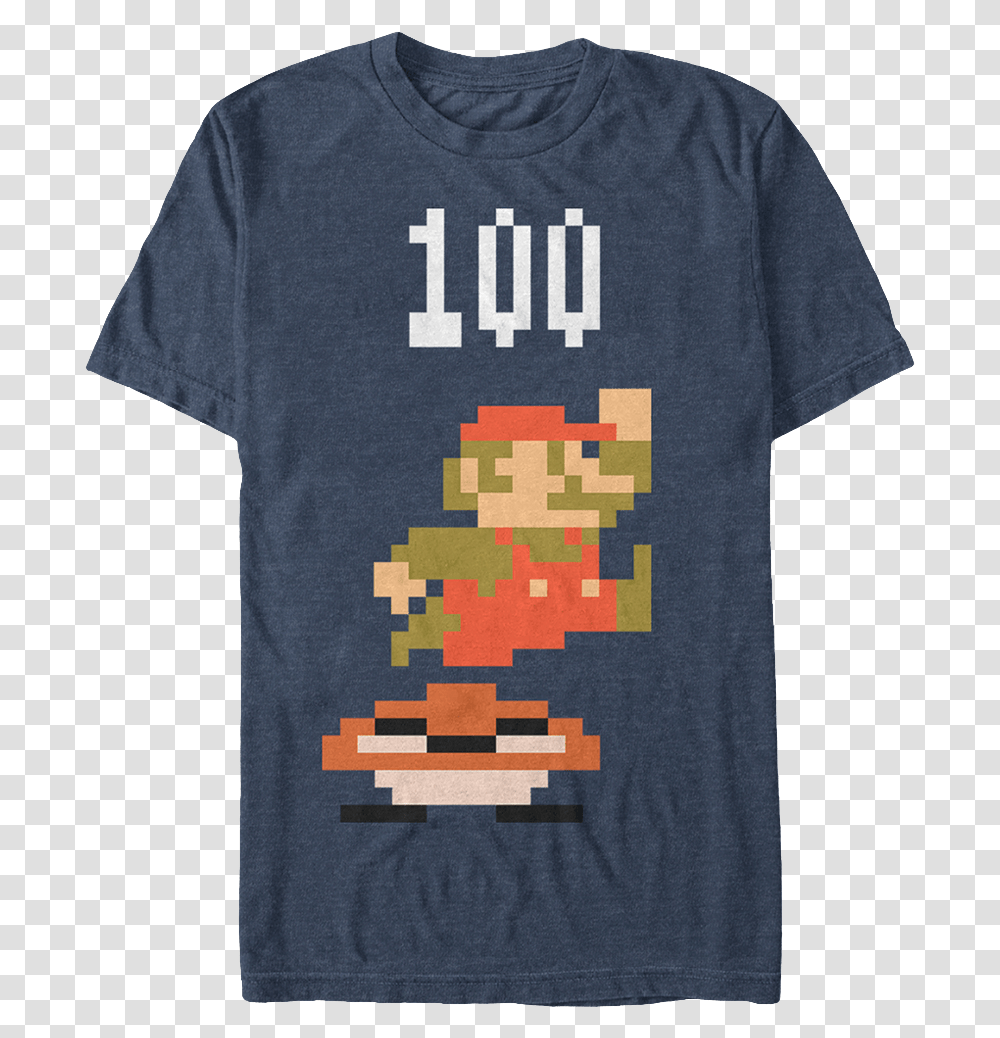 Jumping Mario Shirt, Clothing, Apparel, T-Shirt, Plant Transparent Png