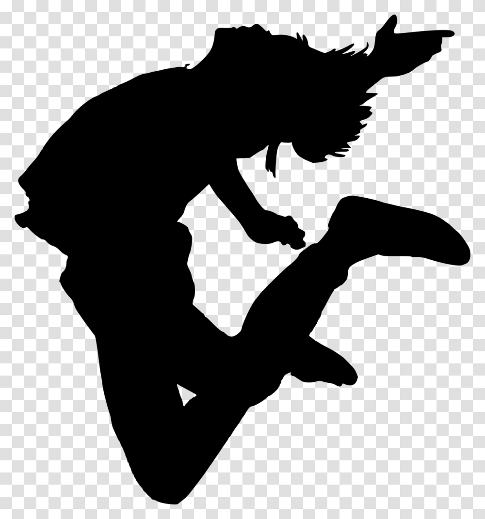 Jumping Silhouette, Gray, World Of Warcraft Transparent Png