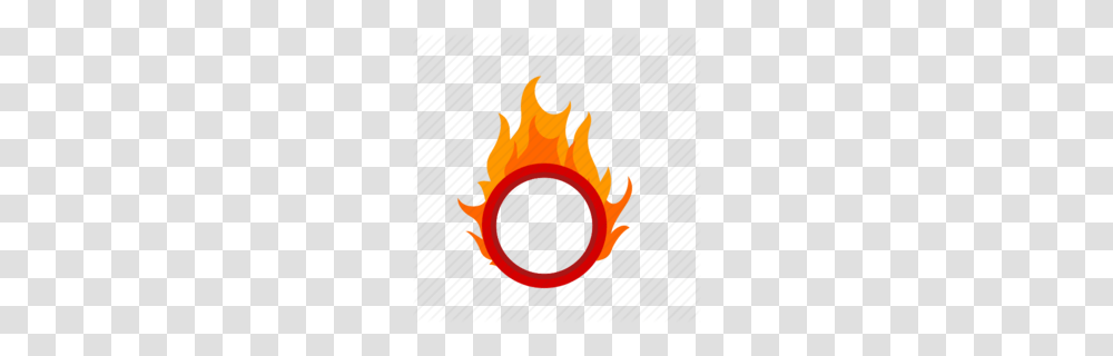 Jumping Through Ring Of Fire Clipart, Flame, Light, Forge Transparent Png