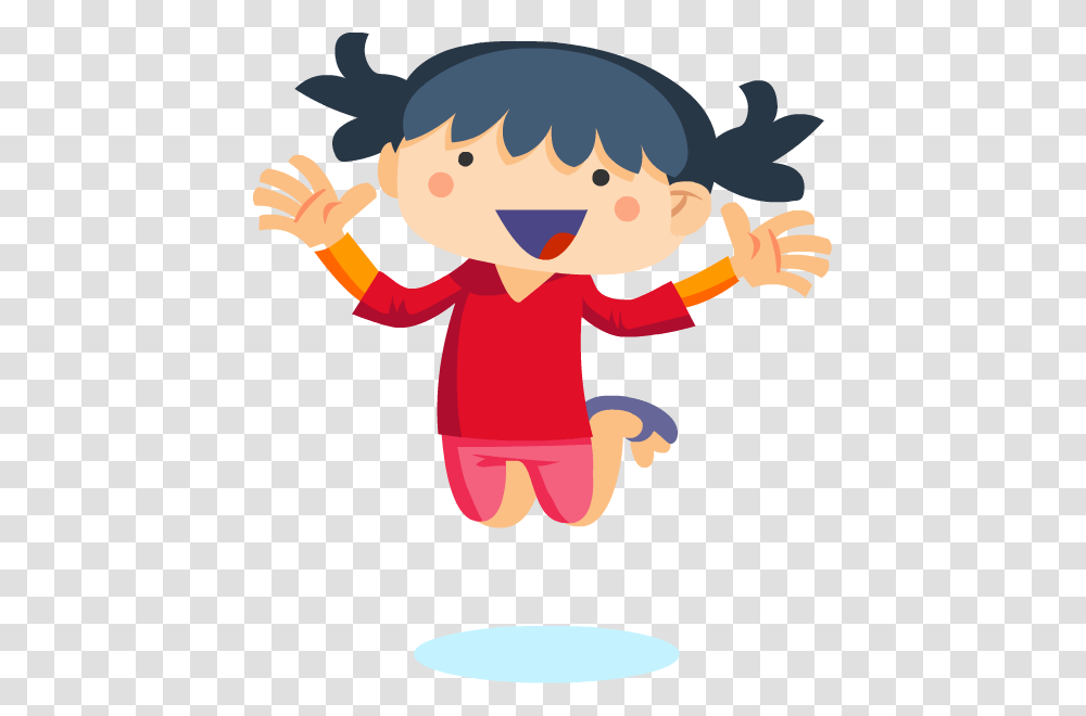Jumping Up And Down Happy, Cupid, Person, Human, Kid Transparent Png