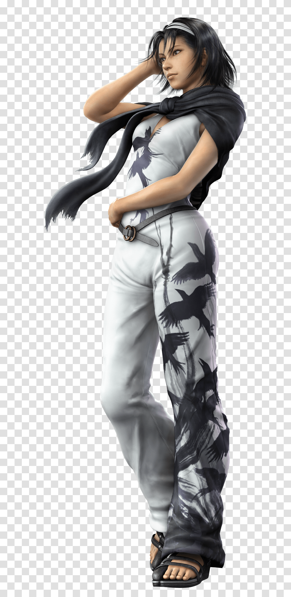 Jun Kazama Ttt2cg Art Jun Kazama Tekken Tag, Sleeve, Person, Pants Transparent Png