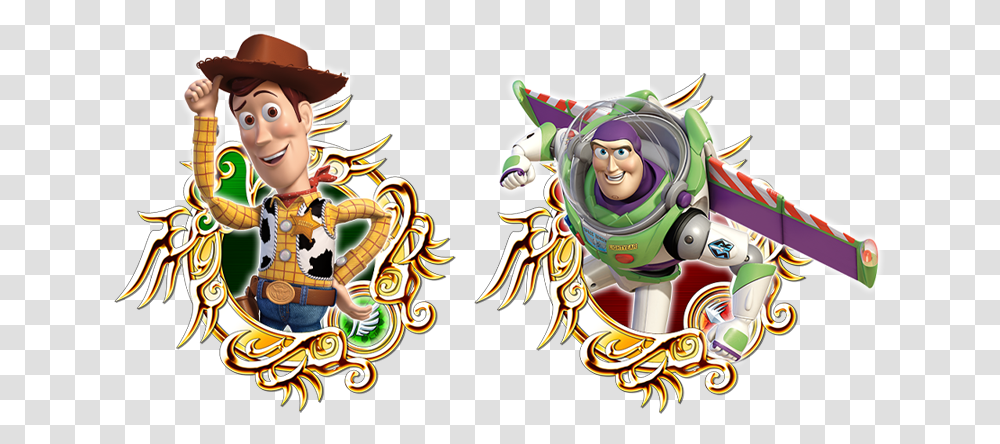 June 29th Kingdom Hearts Toy Story Characters, Graphics, Person, Floral Design, Pattern Transparent Png