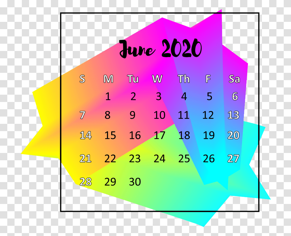 June Clipart Clipartworld 2011 Calendar, Text, Number, Symbol, Astronomy Transparent Png