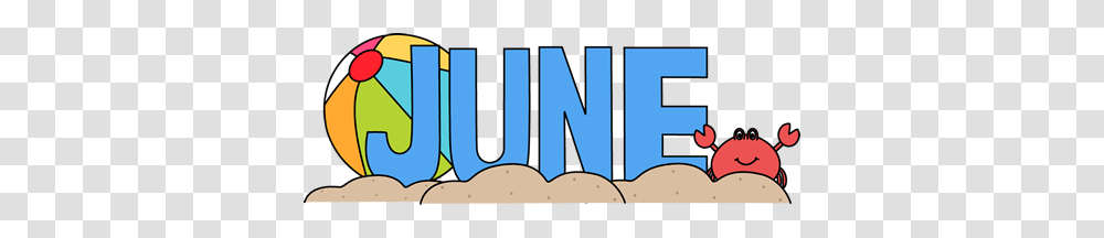 June, Word, Label Transparent Png