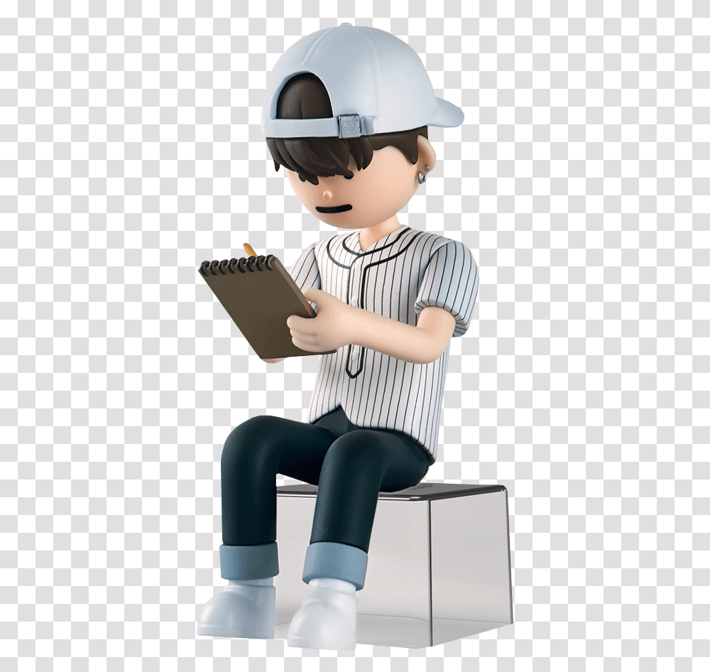 Jungkook Art Toy Jungkook, Helmet, Clothing, Person, Human Transparent Png