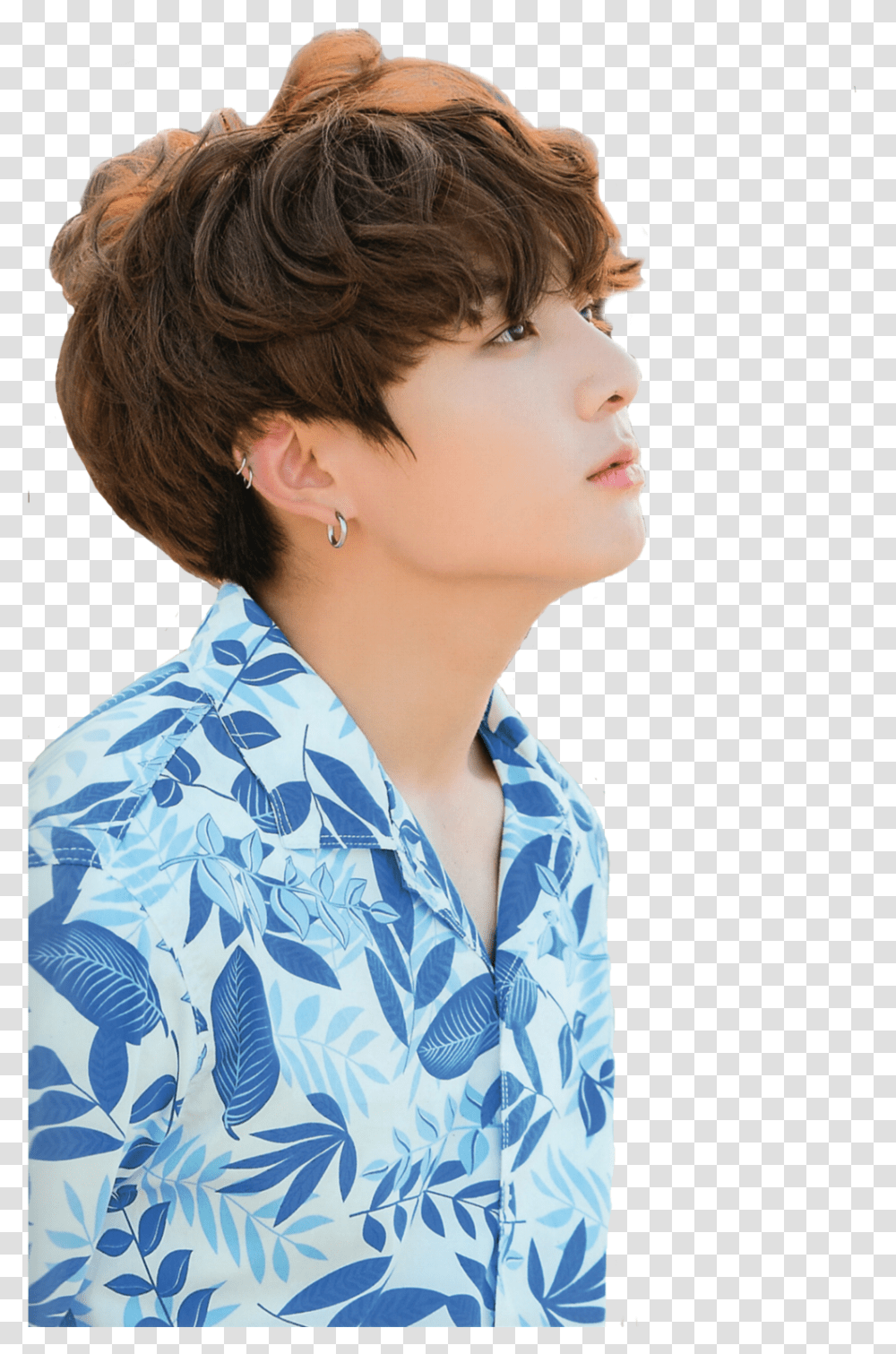 Jungkook Bts Curly Hair Download, Person, Accessories, Face Transparent Png