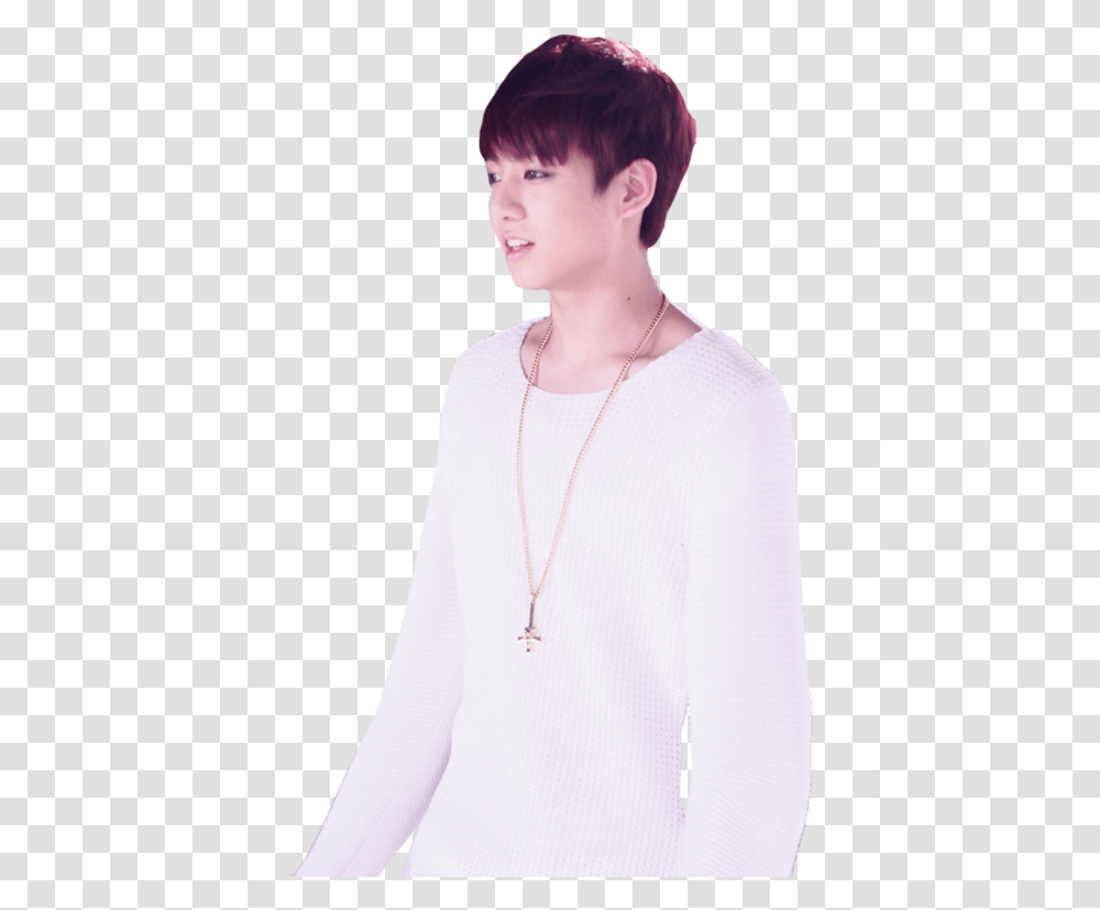 Jungkook Cut Out Girl, Pendant, Person, Human Transparent Png