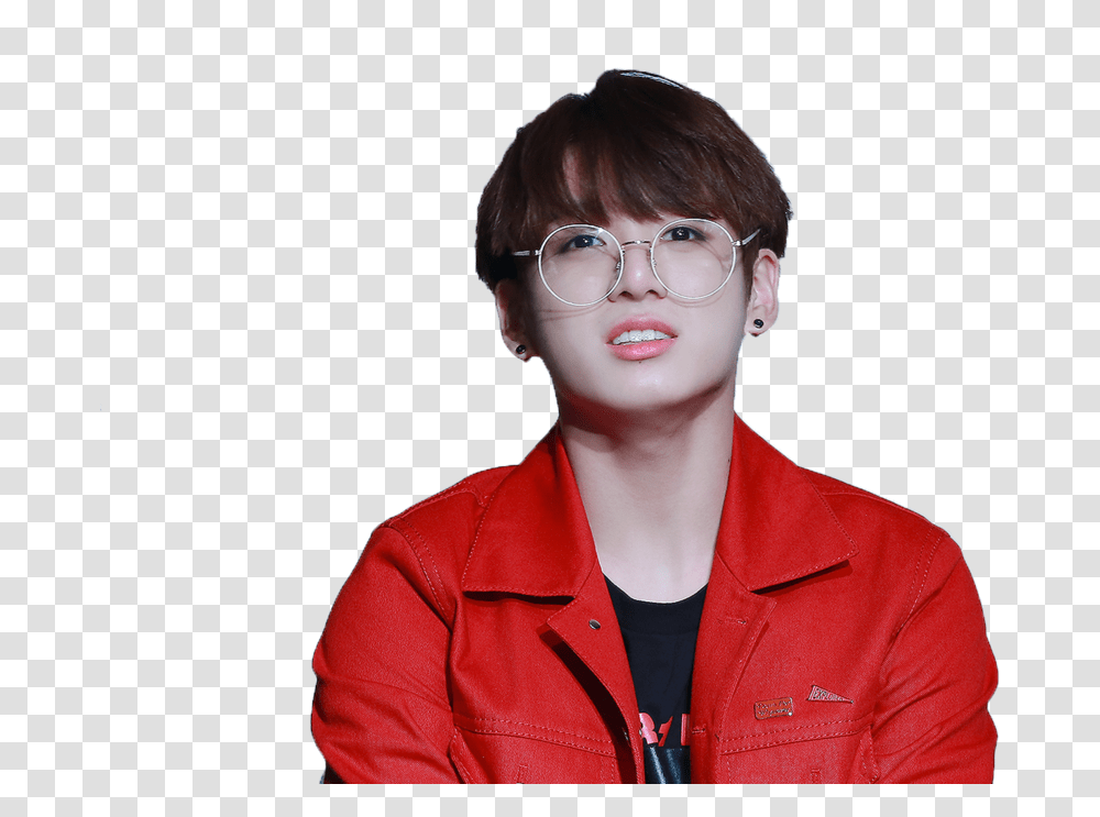 Jungkook Cute Background, Person, Jacket, Coat Transparent Png