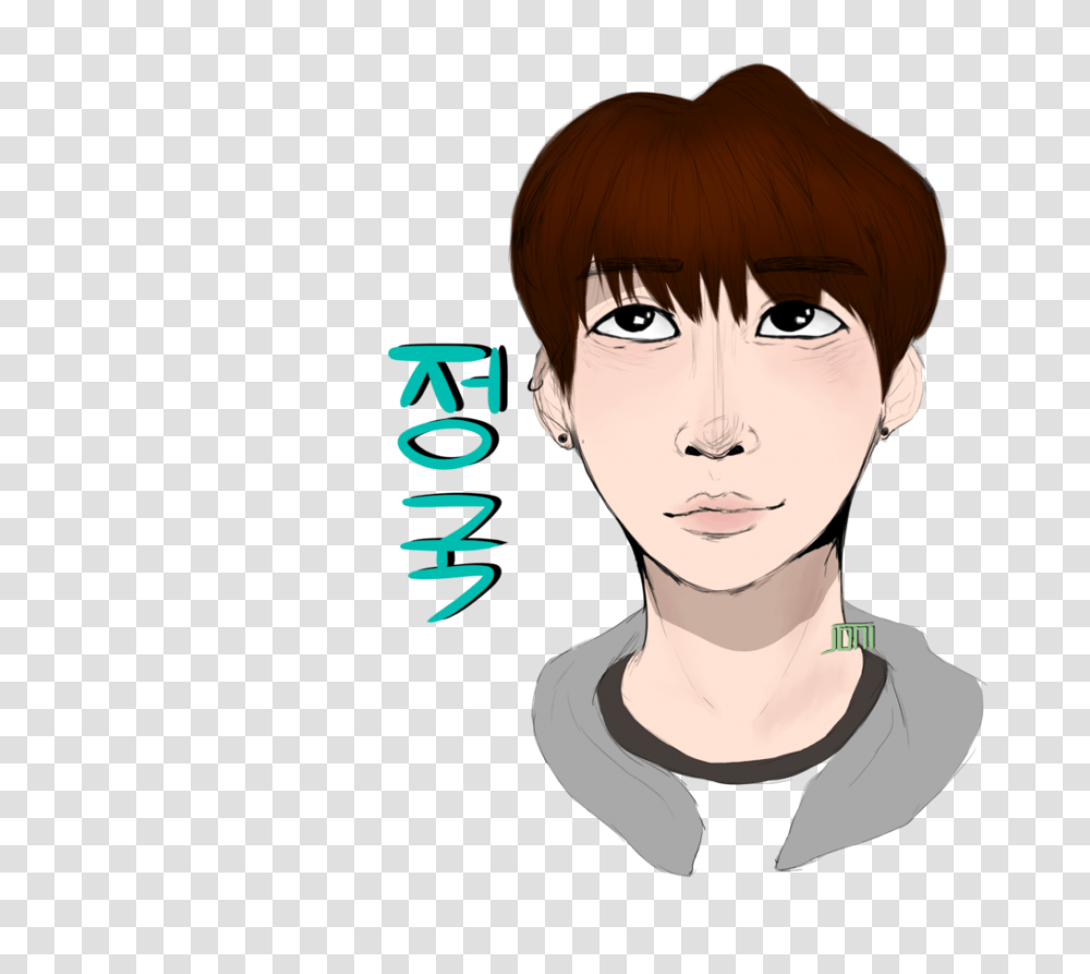 Jungkook, Face, Person Transparent Png