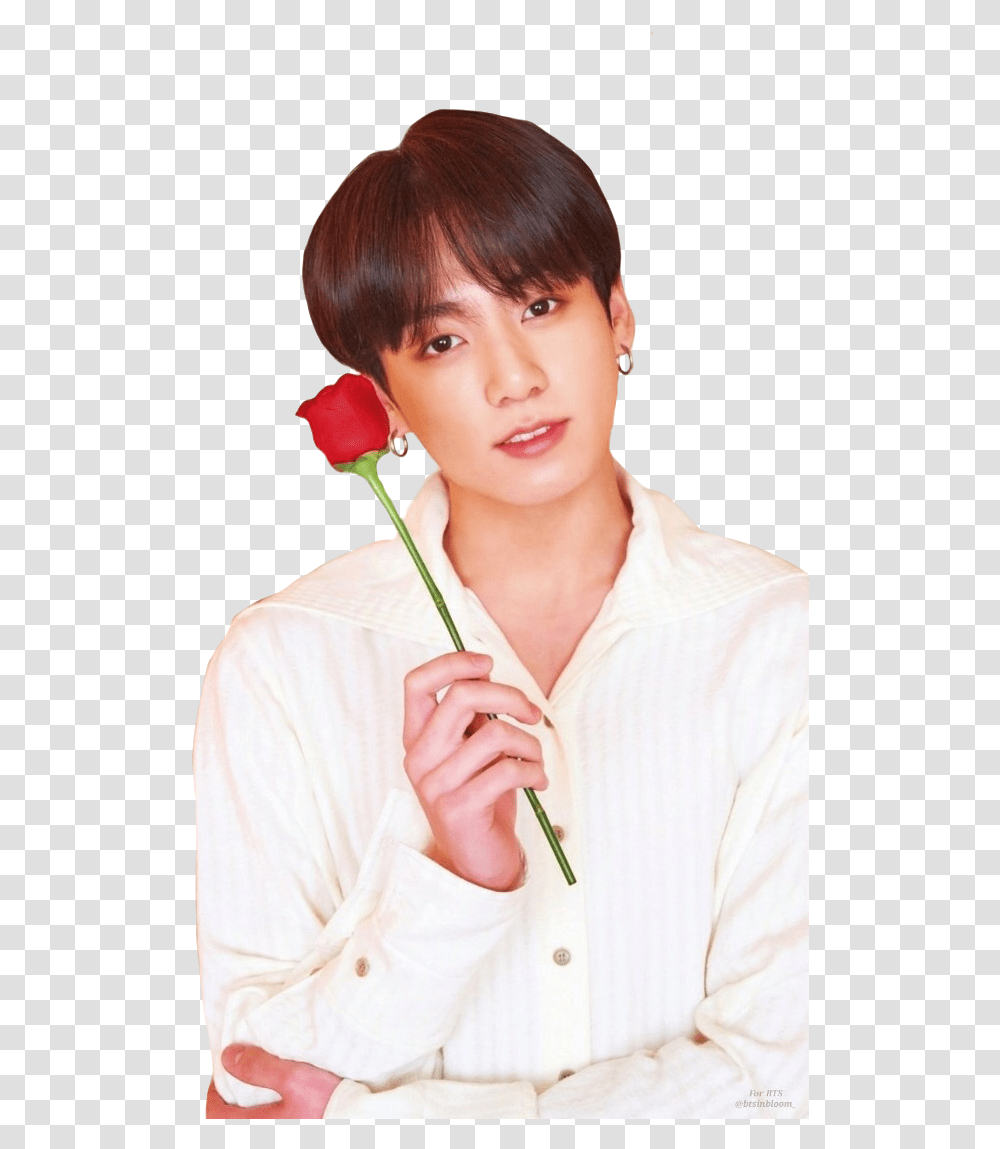 Jungkook Images Bts Jungkook Map Of The Soul Persona, Human, Plant, Flower, Blossom Transparent Png