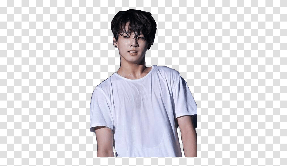 Jungkook Kookie Hot Bts Bangtan Sweat Sticker By Rei Jungkook Hot, Clothing, Face, Person, Smile Transparent Png