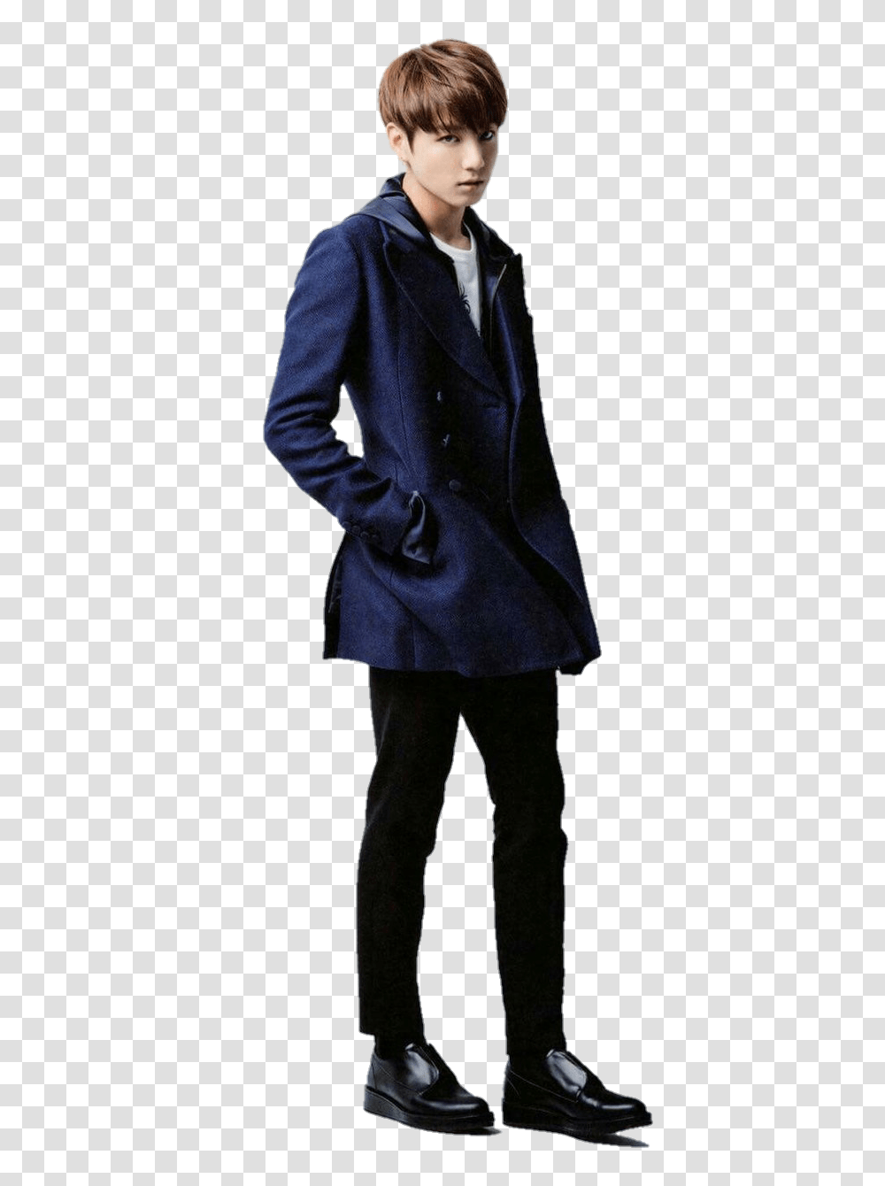 Jungkook The Best Of Bts, Apparel, Overcoat, Person Transparent Png