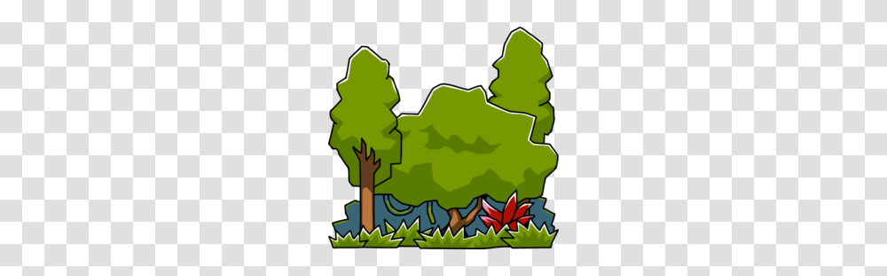 Jungle Clipart, Vegetation, Plant, Tree, Bush Transparent Png