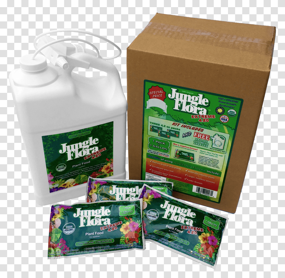 Jungle Flora Extreme Kit Carton Transparent Png