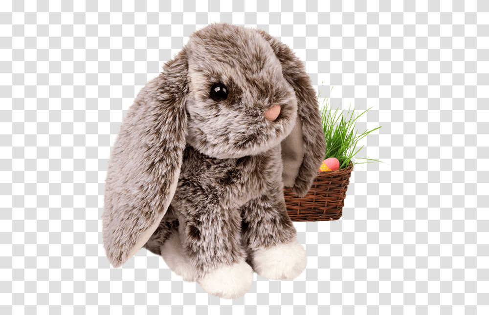 Jungle Grass Sitting Bunny, Plush, Toy, Mammal, Animal Transparent Png