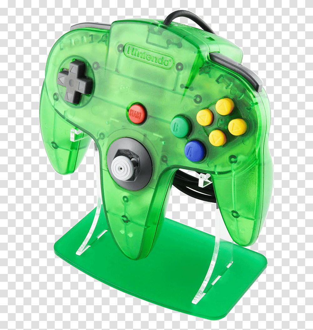 Jungle Green N64 Funtastic Controller Nintendo 64 Watermelon Red, Electronics, Helmet, Apparel Transparent Png