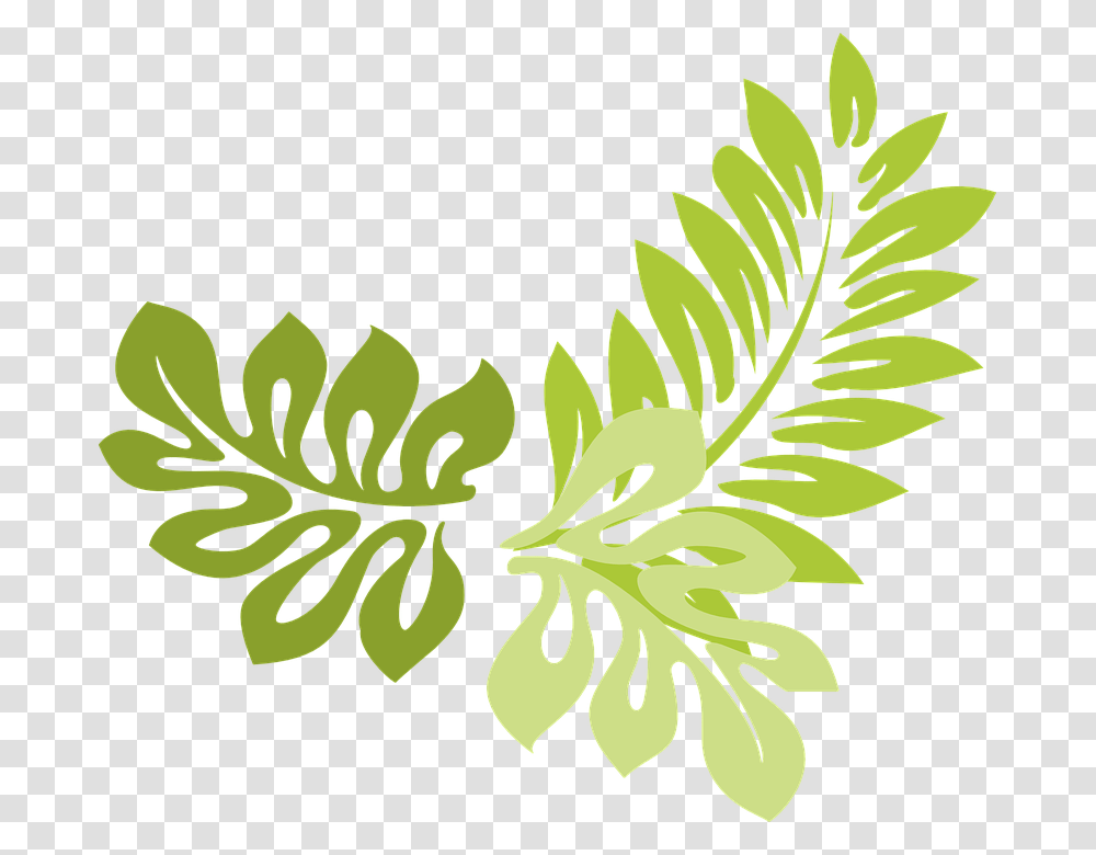 Jungle Leaf Jungle Leaf Leaves Border Design, Green, Plant, Fern, Floral Design Transparent Png