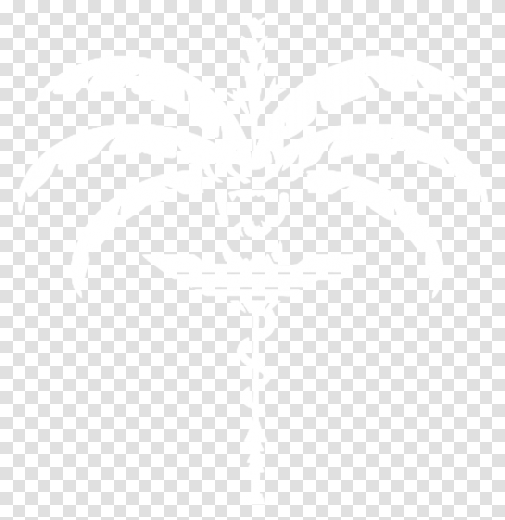 Jungle Plant Illustration, Cross, Stencil, Emblem Transparent Png