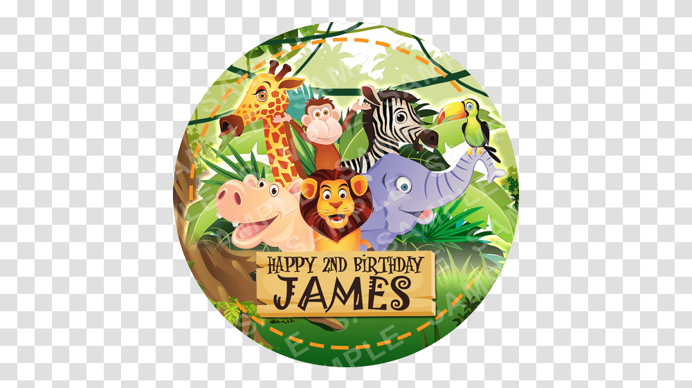 Jungle Safari Download Image Arts Free Cartoon Safari Animals, Bird, Plant, Mammal, Leisure Activities Transparent Png