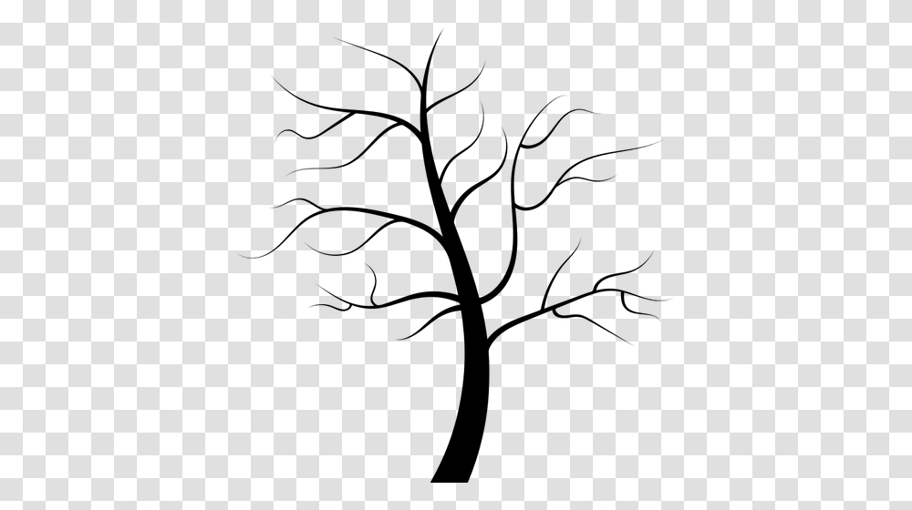 Jungle Tree Outline Clipart Clip Art Images, Gray, World Of Warcraft Transparent Png